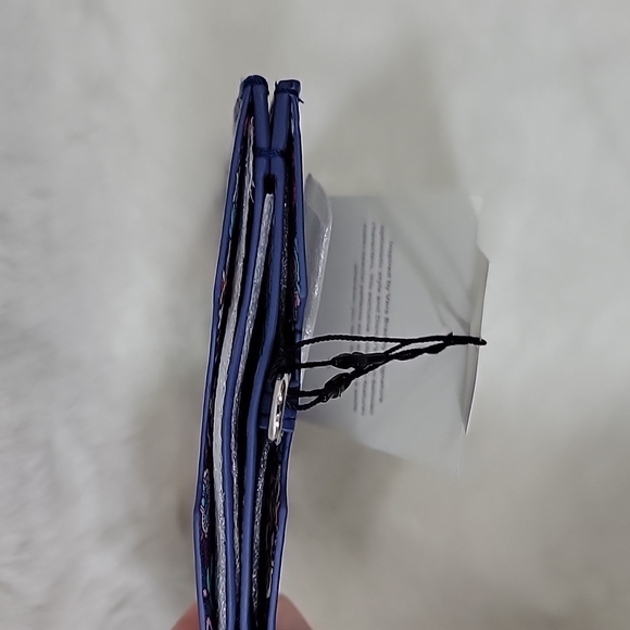 Vera Bradley Disney Sensational Six Paisley Pattern RFID Passport Wallet - Picture 4 of 5